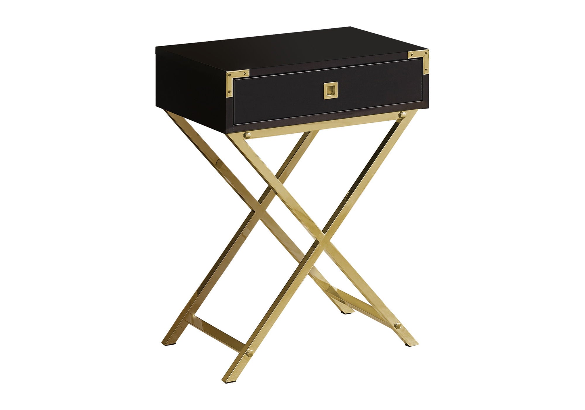 Accent Side Table, Storage Drawer, Stylish Design Contemporary &amp; Modern