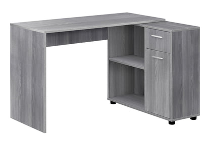 Computer Desk, Home Office, Corner, Storage Drawers, L Shape, Contemporary &amp; Modern