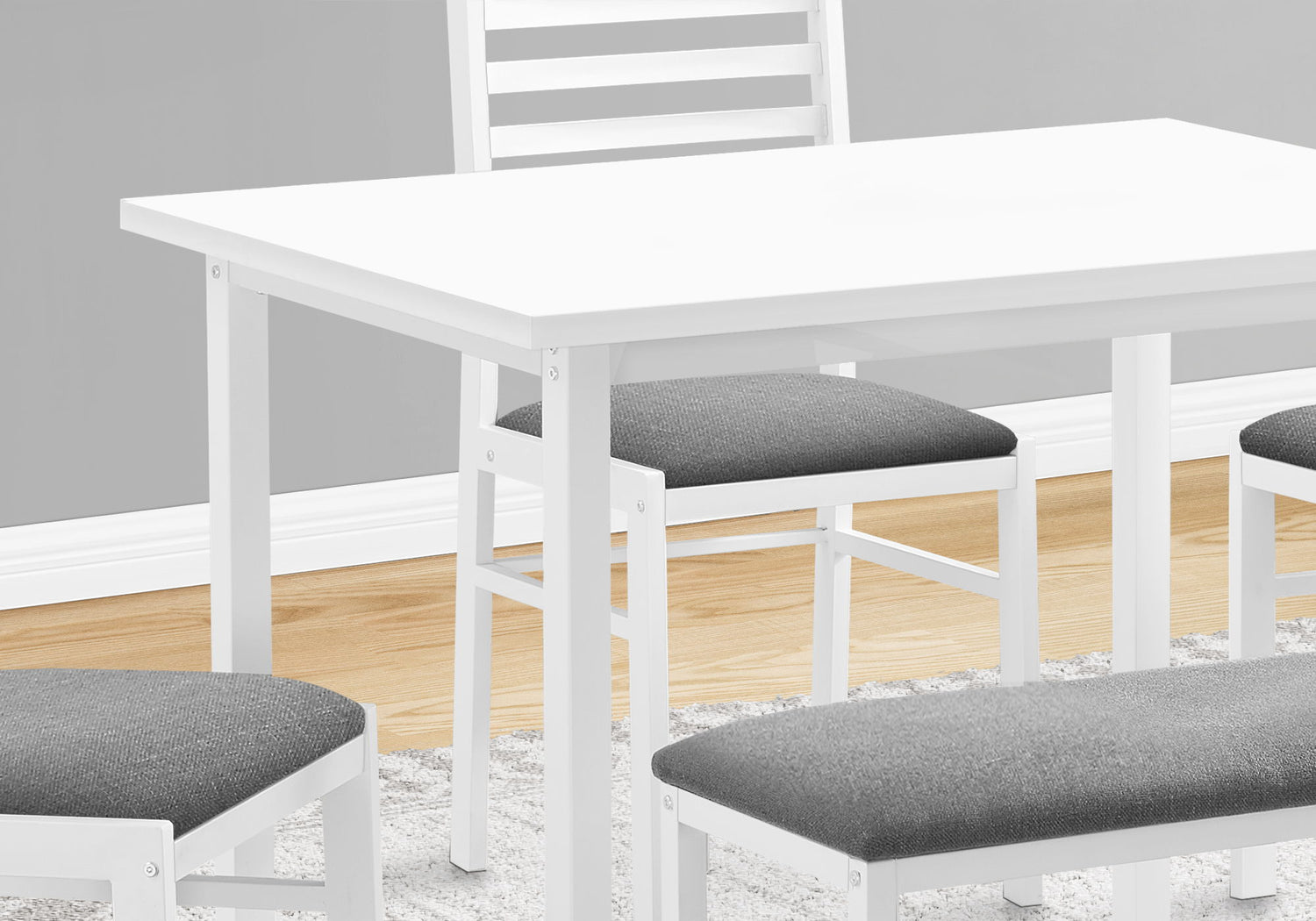 Dining Set, 5 Pieces Set, Rectangular, Small, Contemporary &amp; Modern