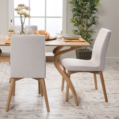 Scandinavian Modern Dining Chair Set