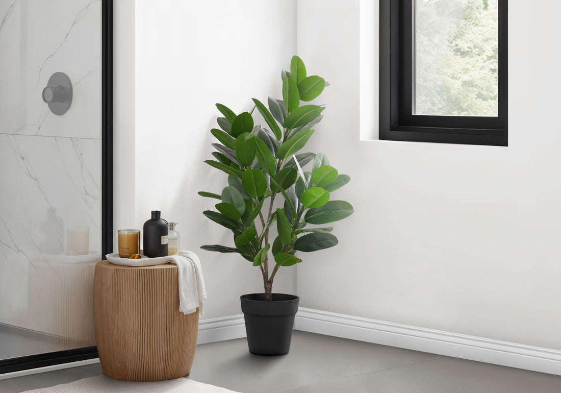 28&quot; Tall, Artificial Plant, Garcinia Tree, Indoor, Faux, Fake, Floor, Greenery, Potted, Real Touch, Decorative - Green / Black