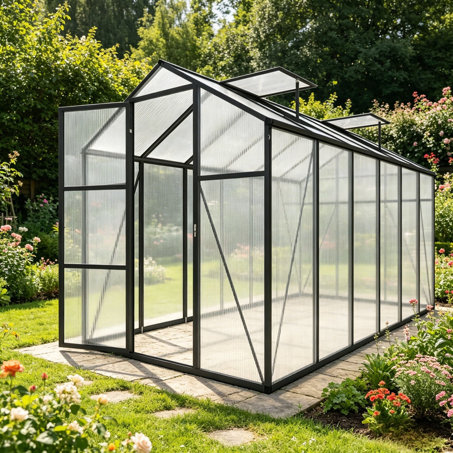 Gain Height Windproof house With Raised Base