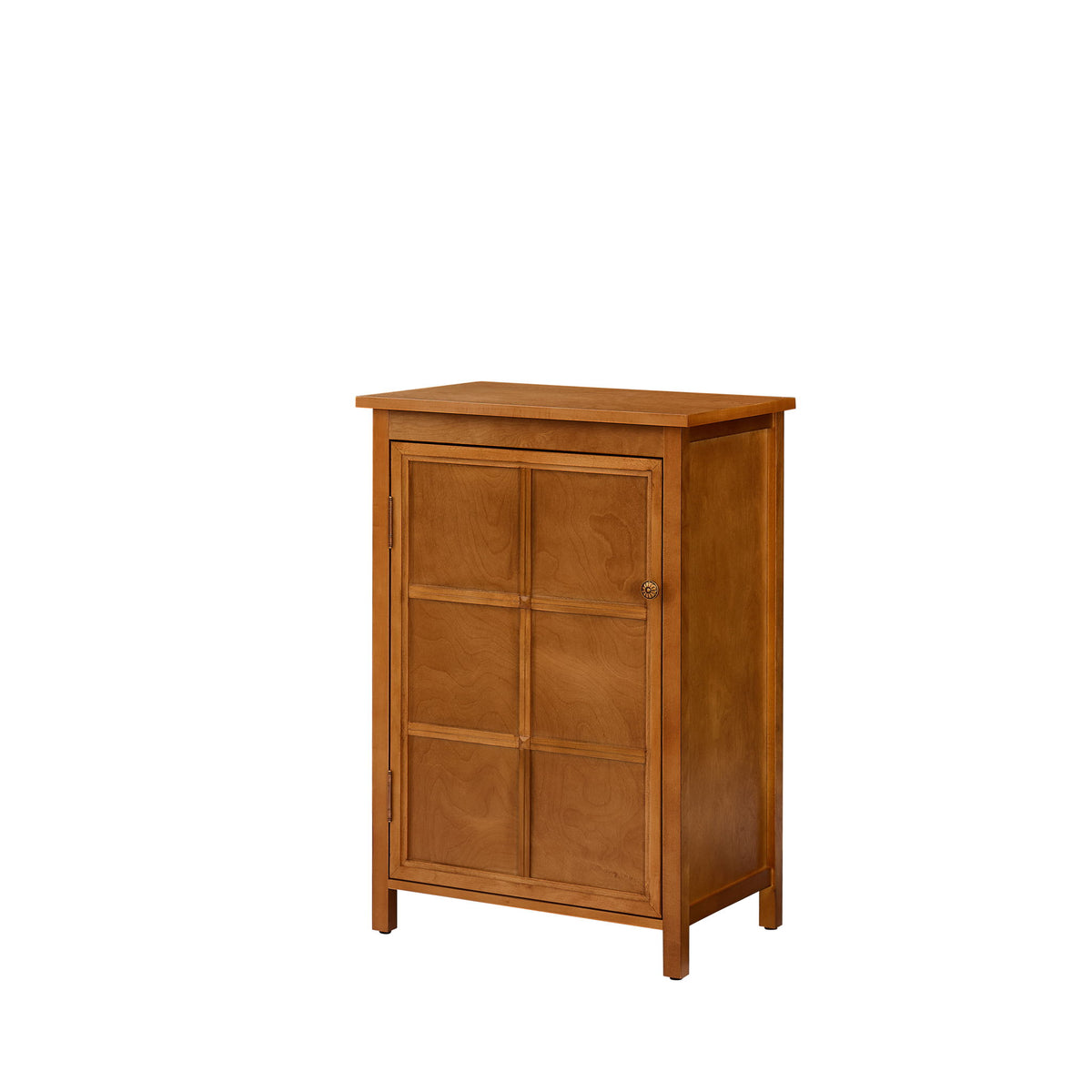 Floor Cabinet With Doors &amp; Adjustable Shelf, Storage Cabinet For Entryway