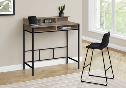 Computer Desk For Home Office, Standing, Storage Shelves, Laptop, Contemporary &amp; Modern