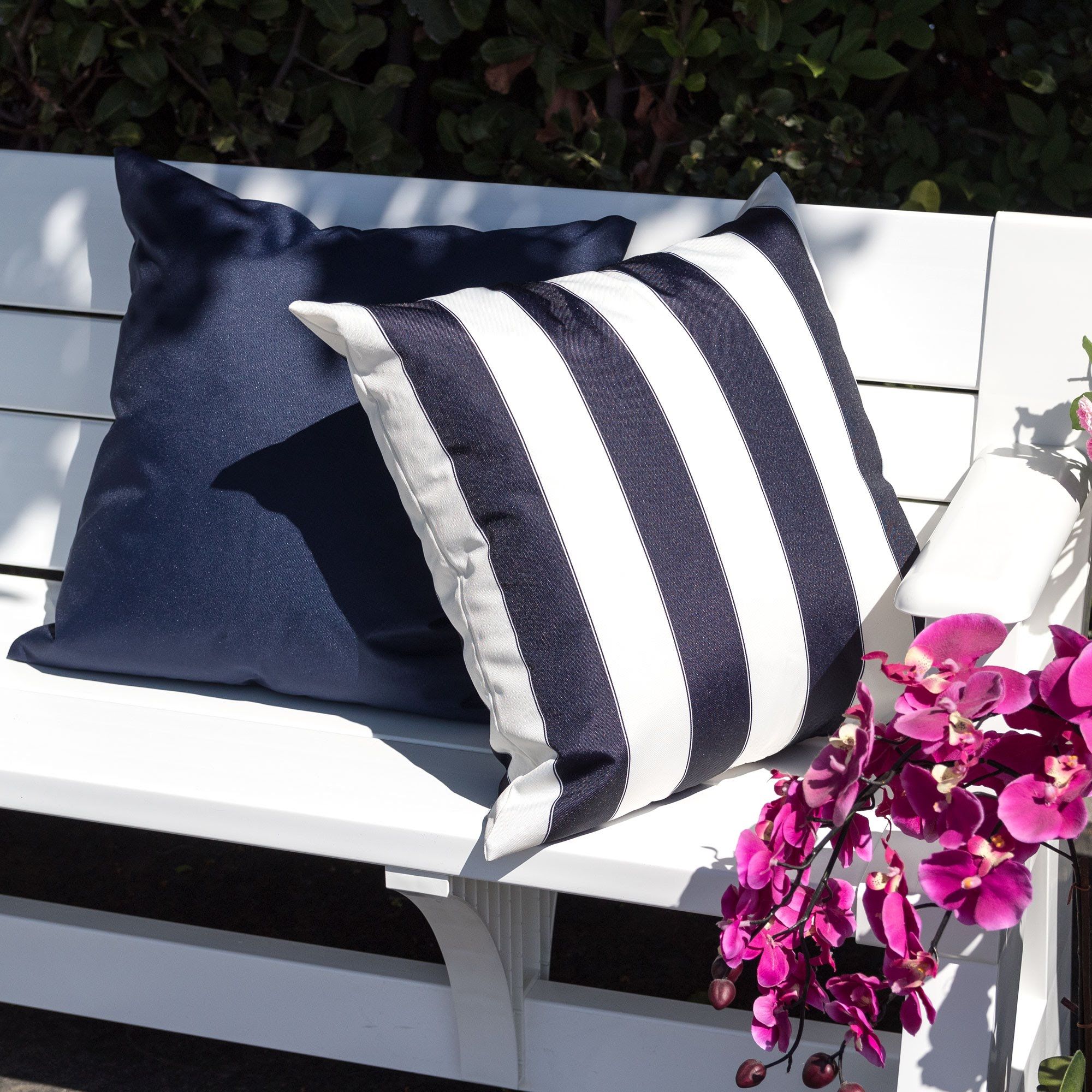 Horizon Stripe Pillow Outdoor &amp; Indoor