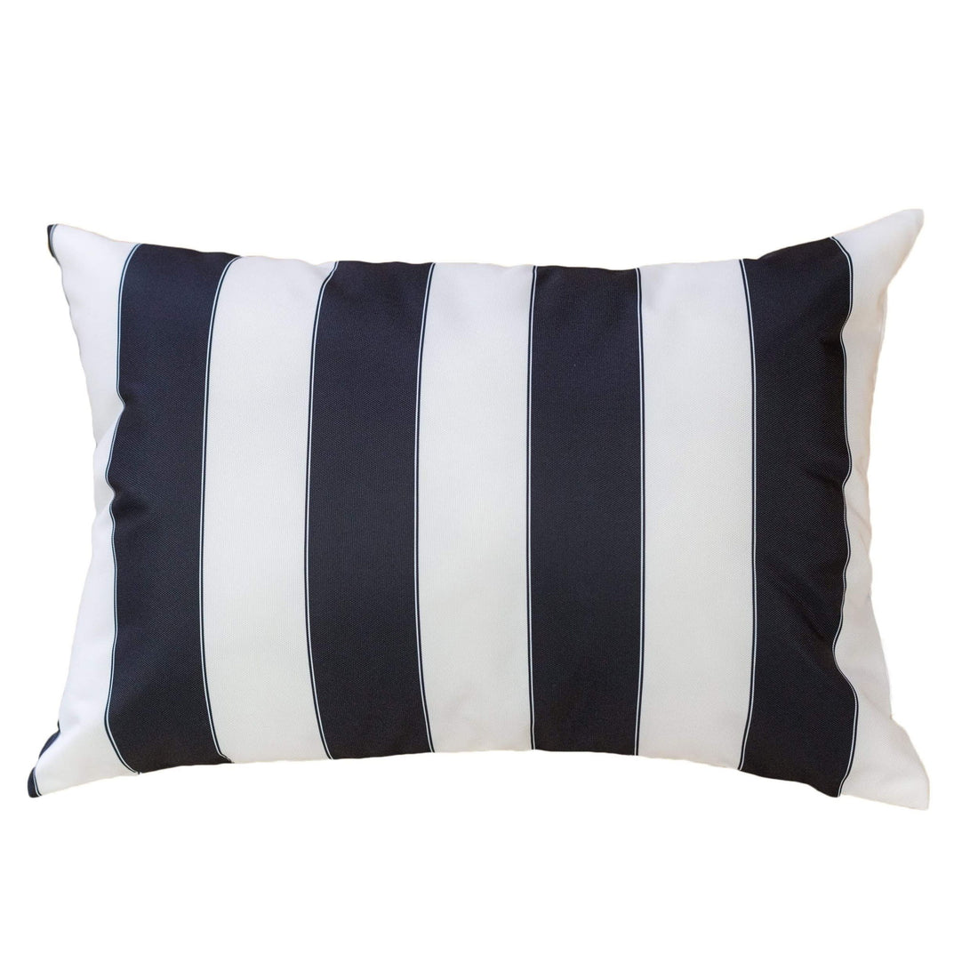 Horizon - Stripe Pillow Outdoor &amp; Indoor - Black