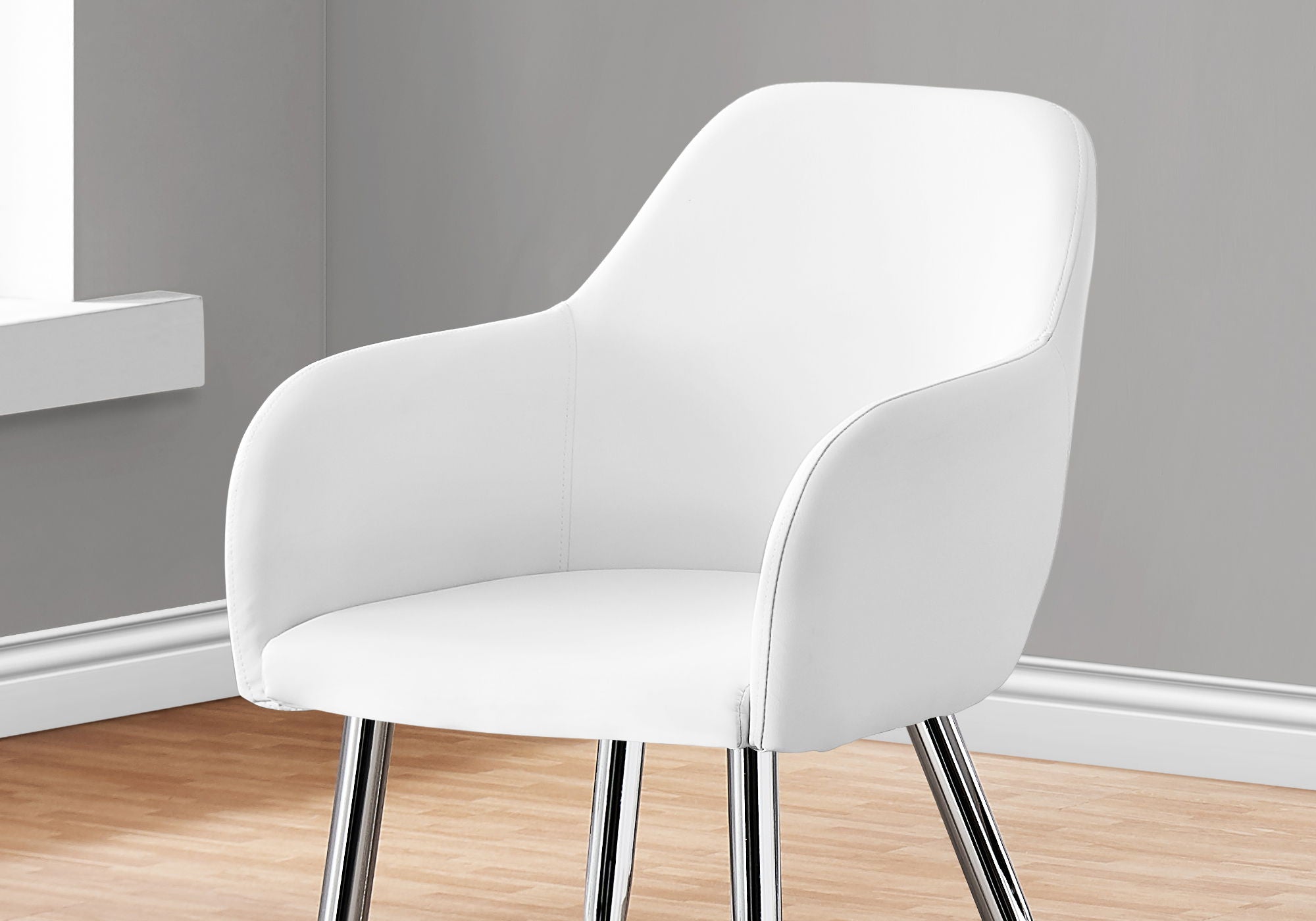 Dining Side Chair, Upholstered For Dining Room, Contemporary &amp; Modern (Set of 2)