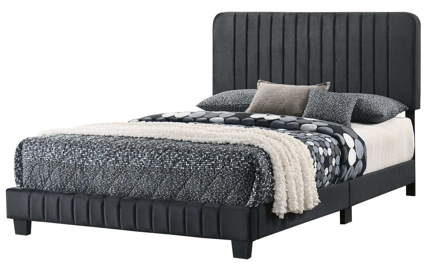 Lodi - Full Bed - Black