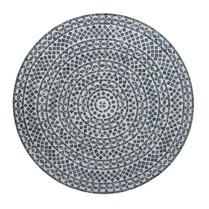 Unique Capiz Coffee Table &amp; Pedestal Base