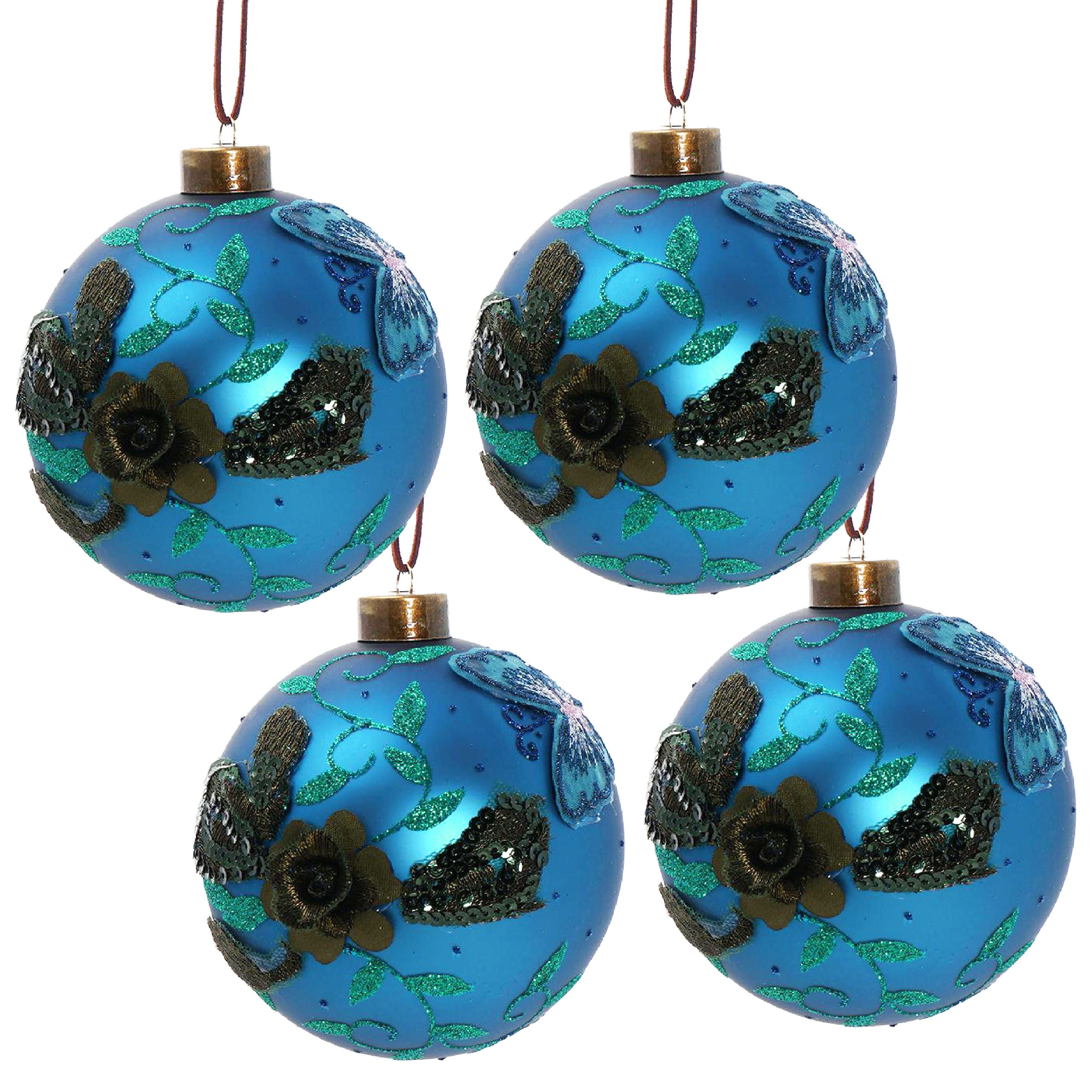 Christmas Ball Ornaments Glass Decorative Hanging Ball Christmas Tree