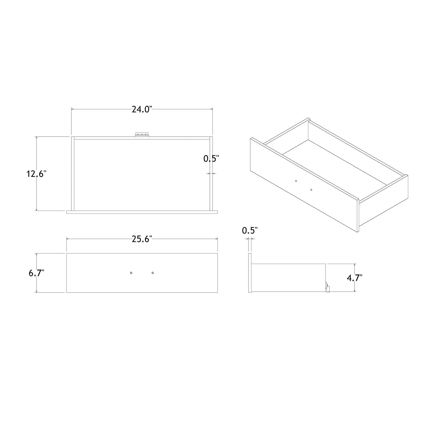 Charlston - Dresser With LED