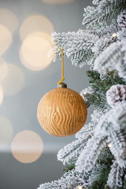 Christmas Ball Glass Decorative Hanging Ball Christmas Tree Ornaments For Holiday Party Decorations