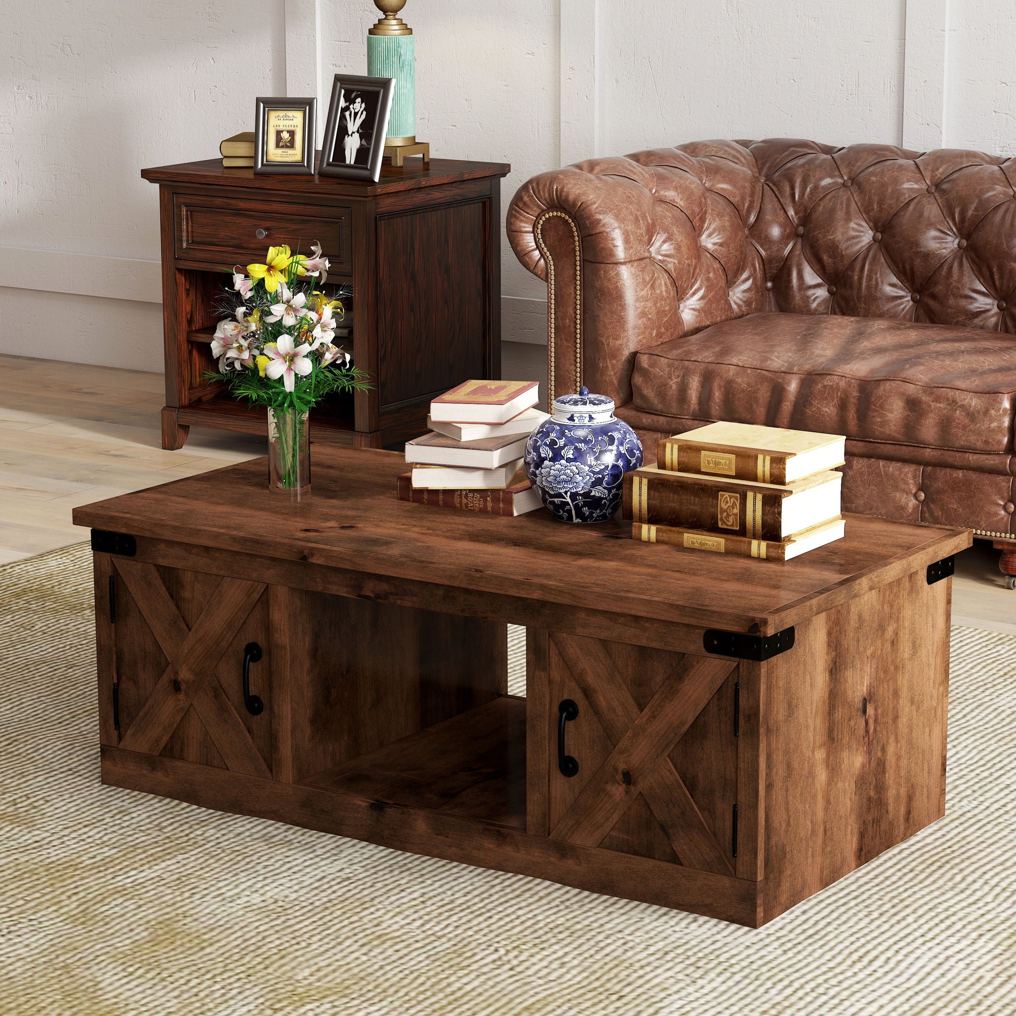 Farmhouse - 48&quot; Coffee Table