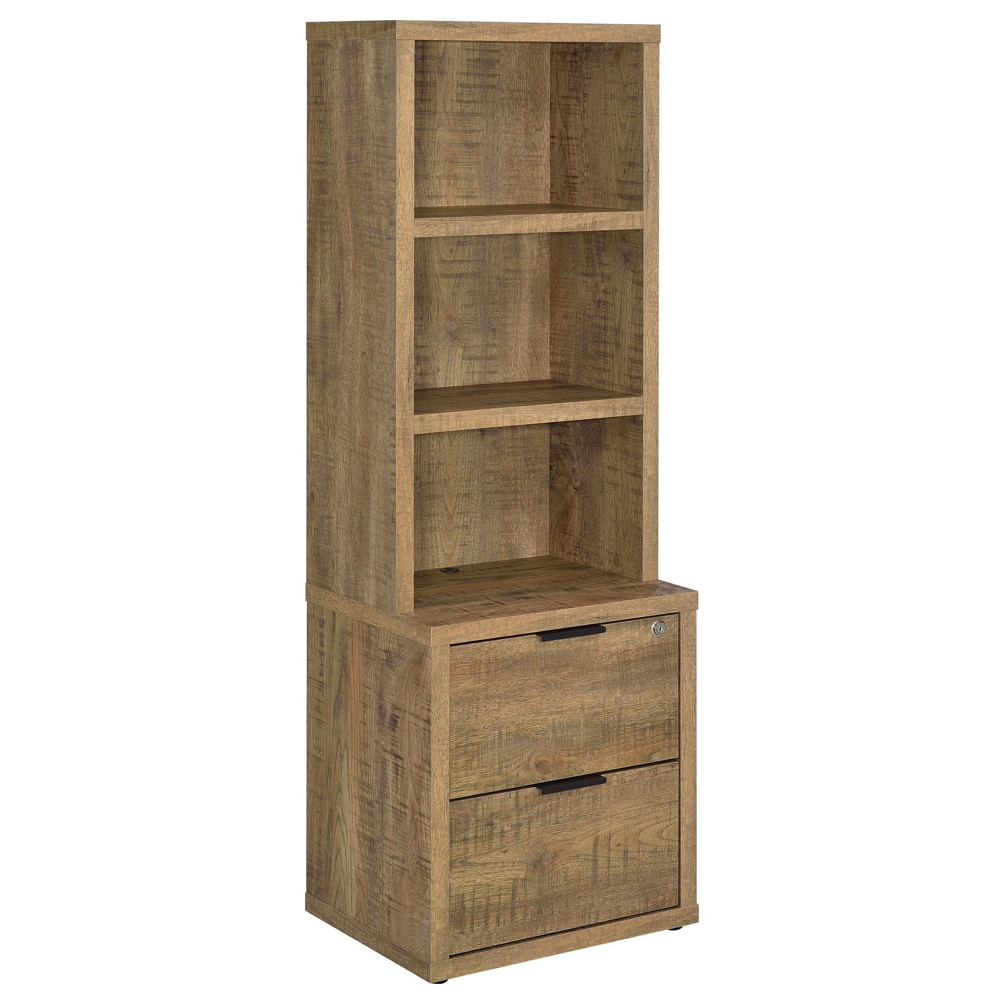 Geary - 3 Piece Wall Unit Bookcase Set With USB Storage