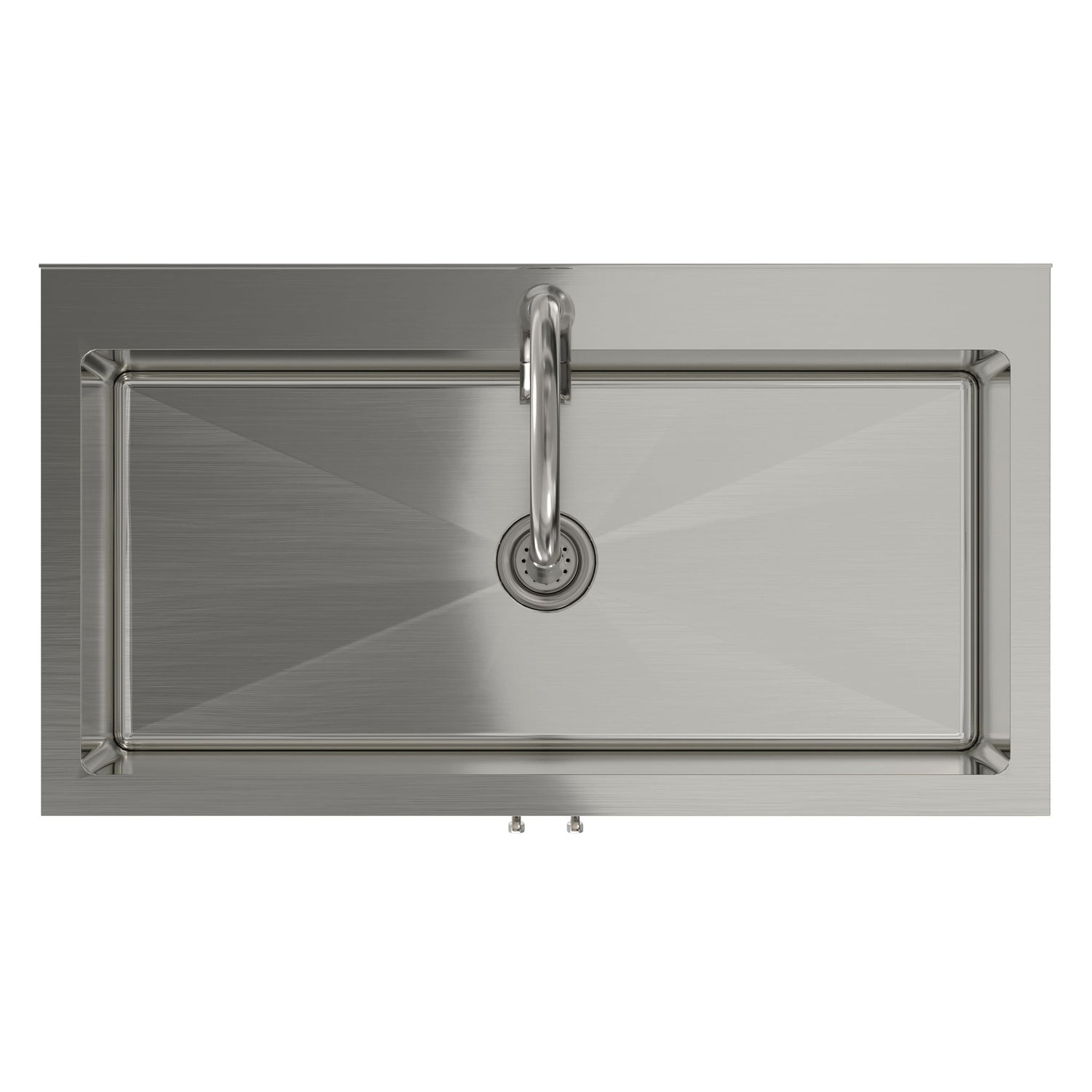 Reed - Deluxe Laundry Cabinet With Pull-Out Faucet And Stainless Steel Sink