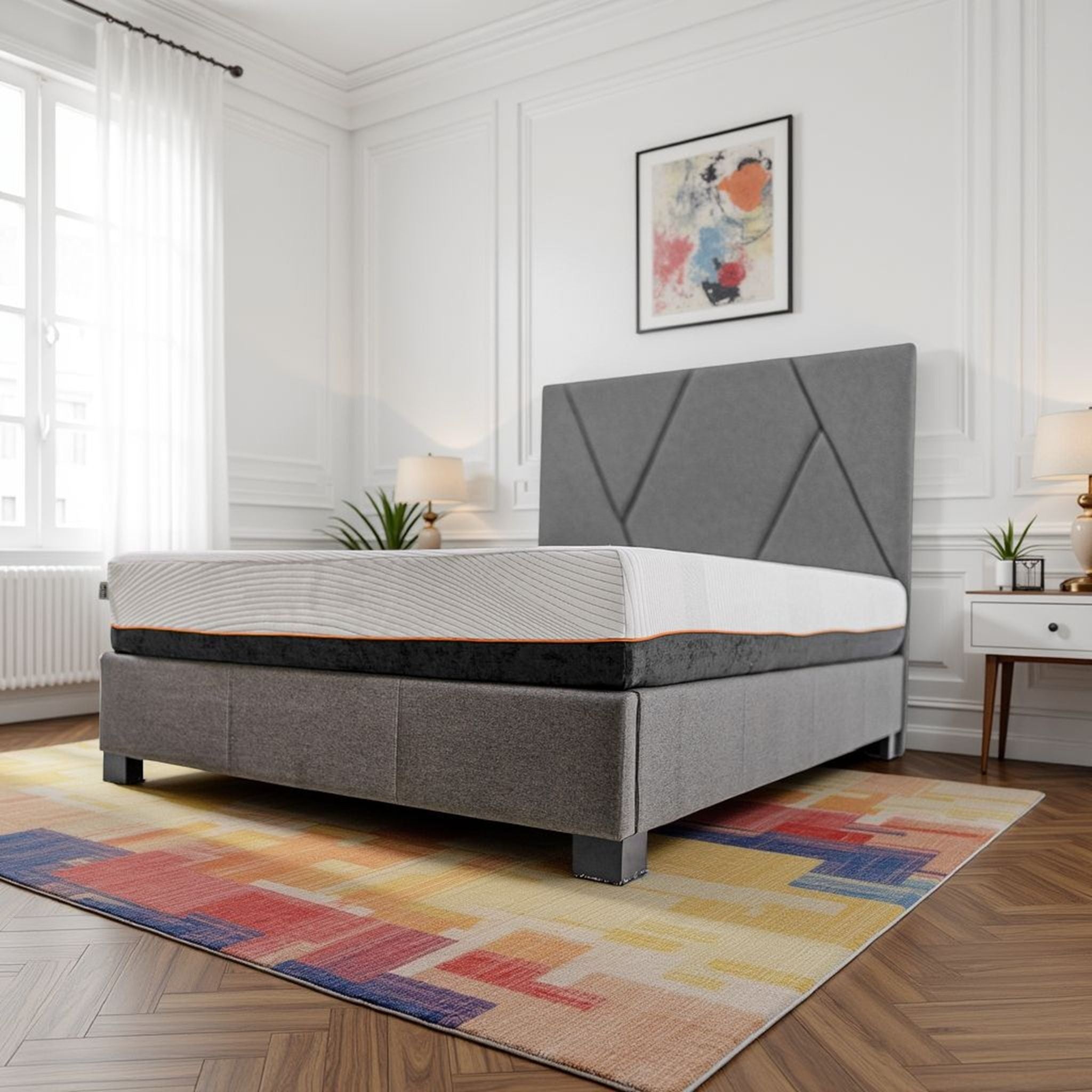 Regen - 10&quot; Cooling Copper Infused Memory Foam Mattress