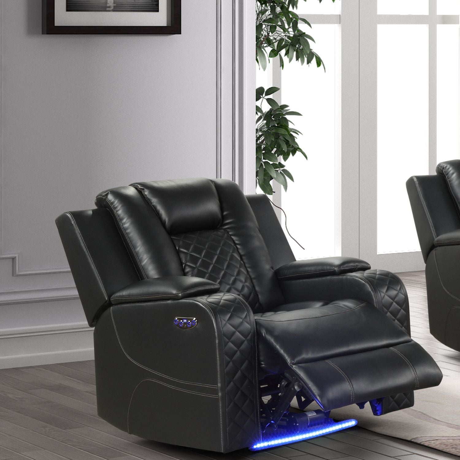 Benz - LED &amp; Power Recliner Chair