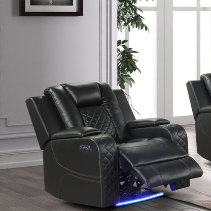 Benz - LED &amp; Power Recliner Chair