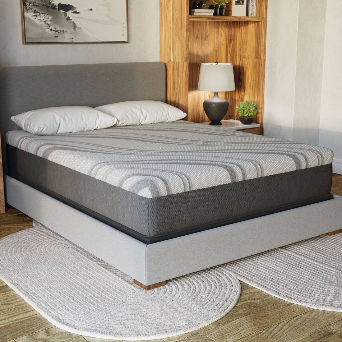 Bib Nl - 12&quot; Pro Gel Hybrid Medium Mattress