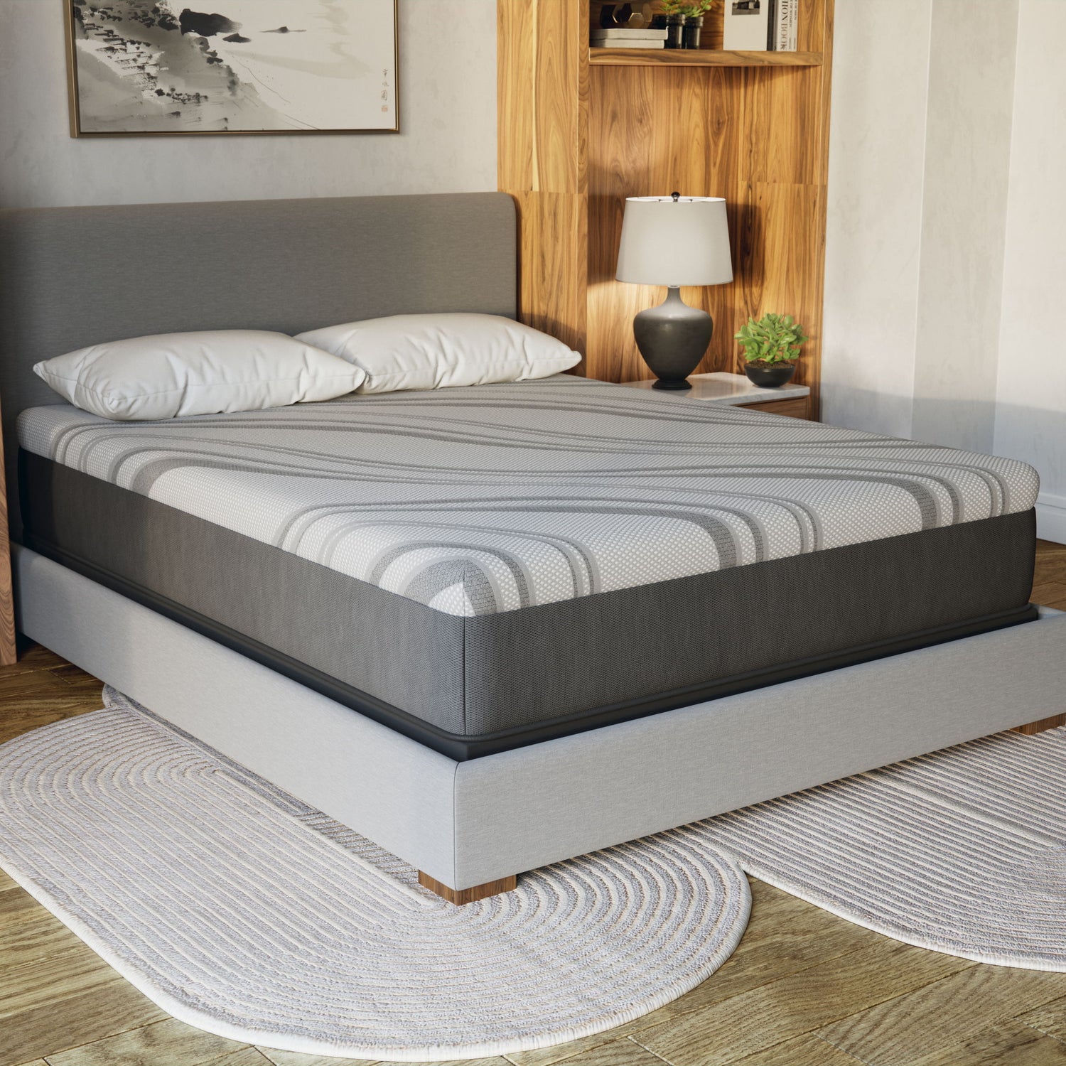 Bib Nl - 12&quot; Pro Gel Hybrid Medium Mattress
