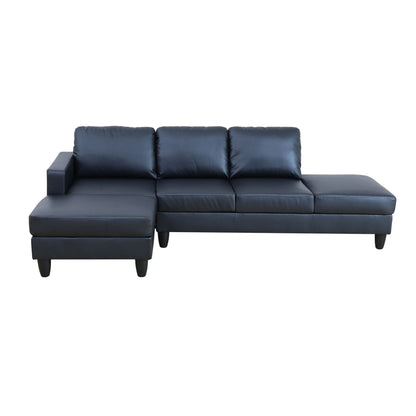 L - Shaped Sectional Sofa With Chaise &amp; Ottoman