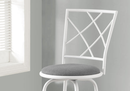 Swivel Stool Bar Height, Contemporary &amp; Modern Style (Set of 2)