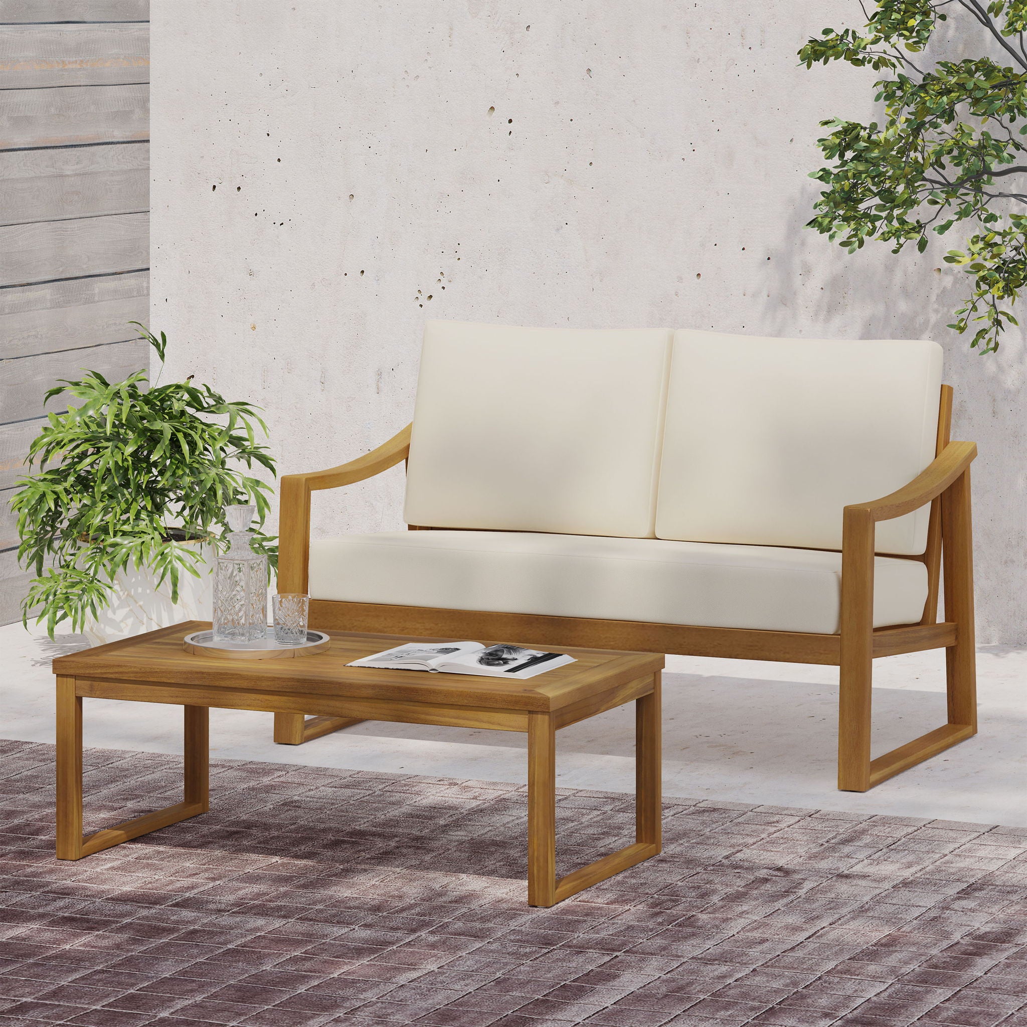 Samwell - Coffee Table &amp; Loveseat Set