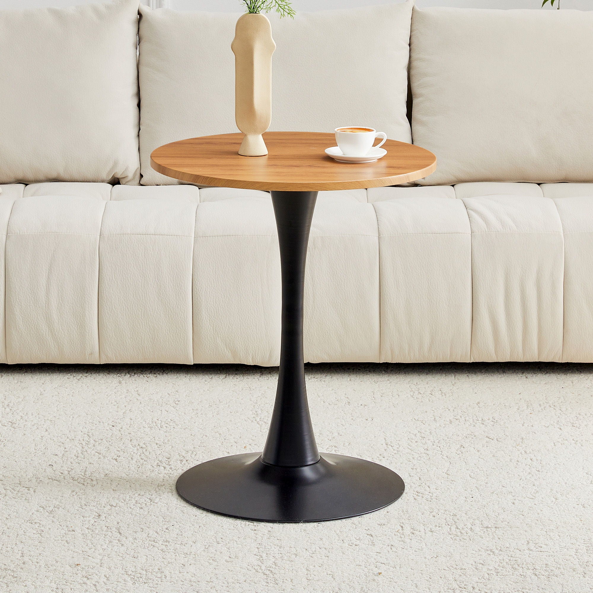Round Dining Table With Thickened Top For Kitchen