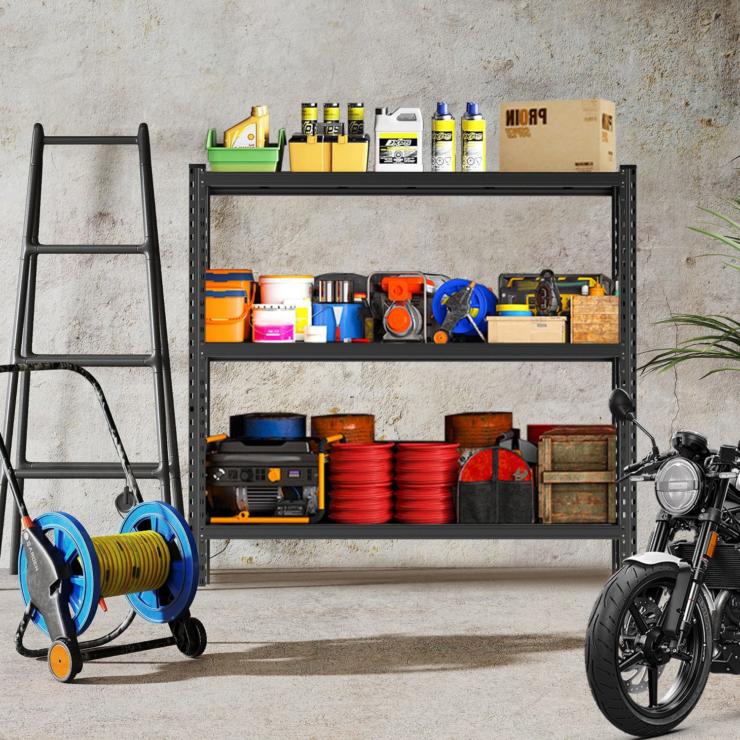 3 Tier Industrial Shelving Rack