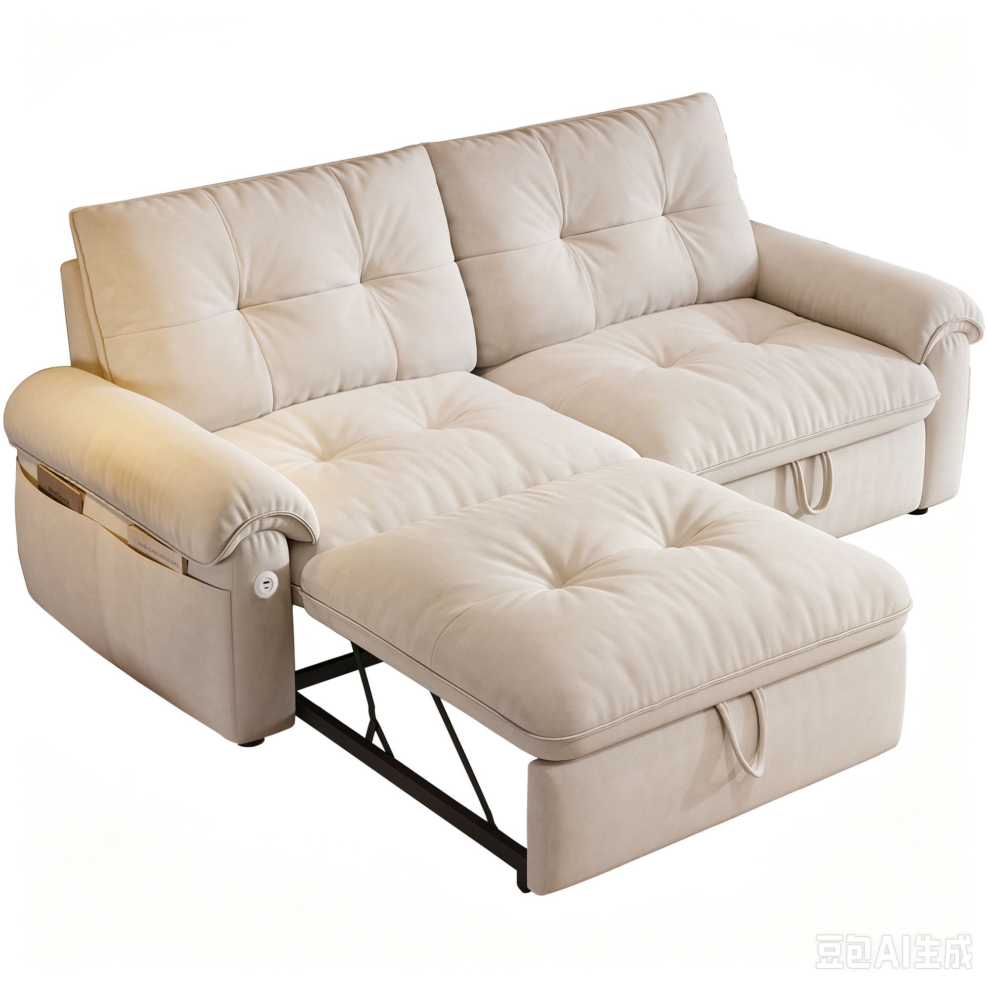 Convertible Cloud Like Sofa Bed