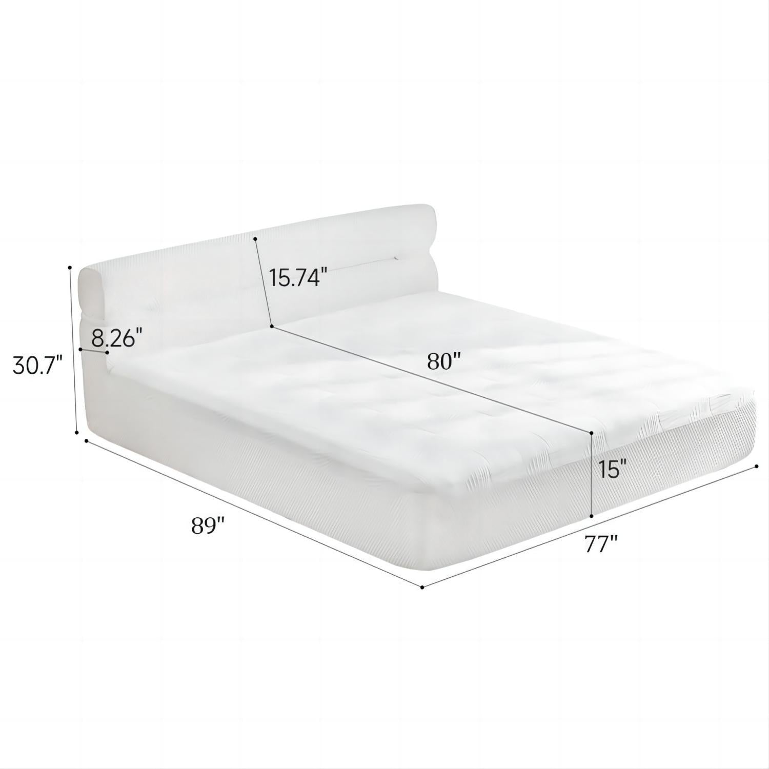 Mattress &amp; Bed Frame With Cool, Pressure Relief, Motion Isolation