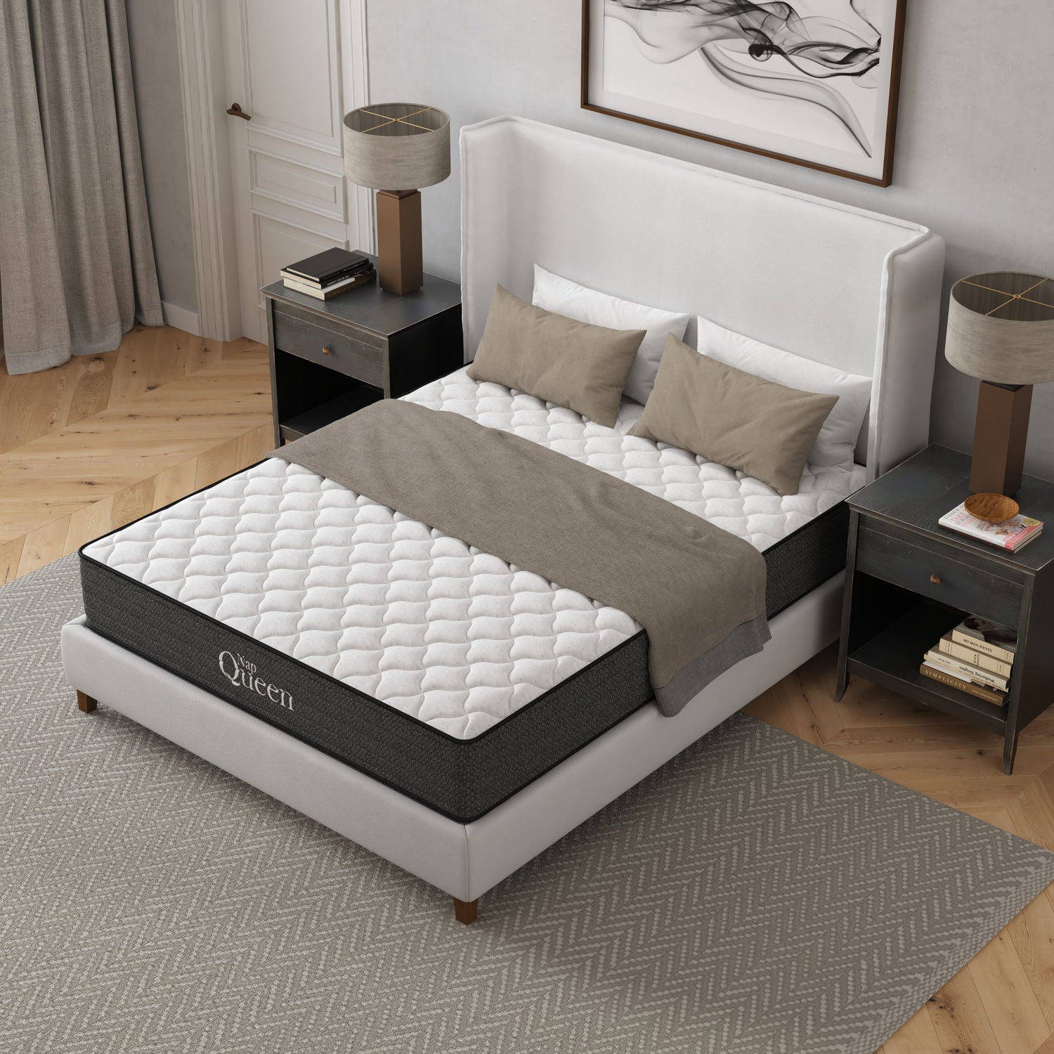 Victoria - 10&quot; Cooling Gel Hybrid Mattress