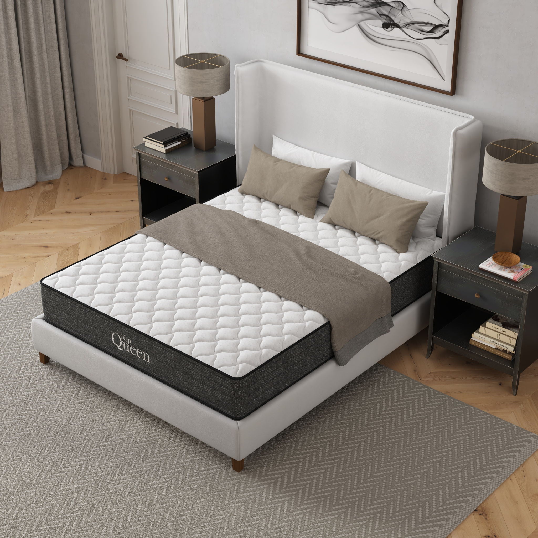 Victoria - 10&quot; Cooling Gel Hybrid Mattress