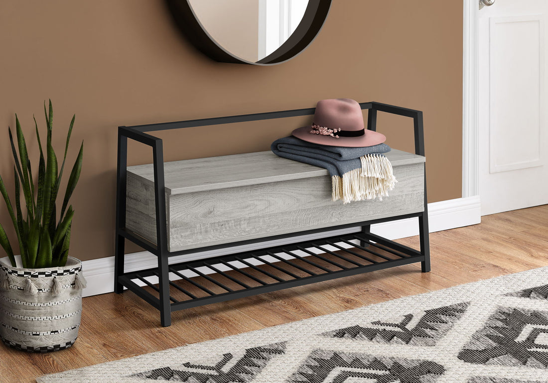 Bench Storage, Rectangular, Contemporary &amp; Modern