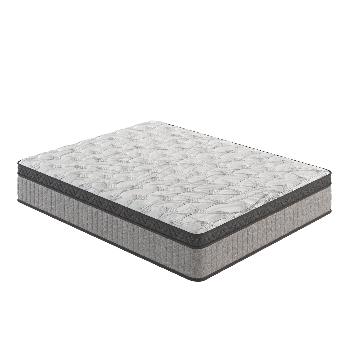 10&quot; Diamond Innerspring Hybrid And Cooling Gel Memory Foam Mattress, High Quality, Pressure Relief, And Motion Isolation