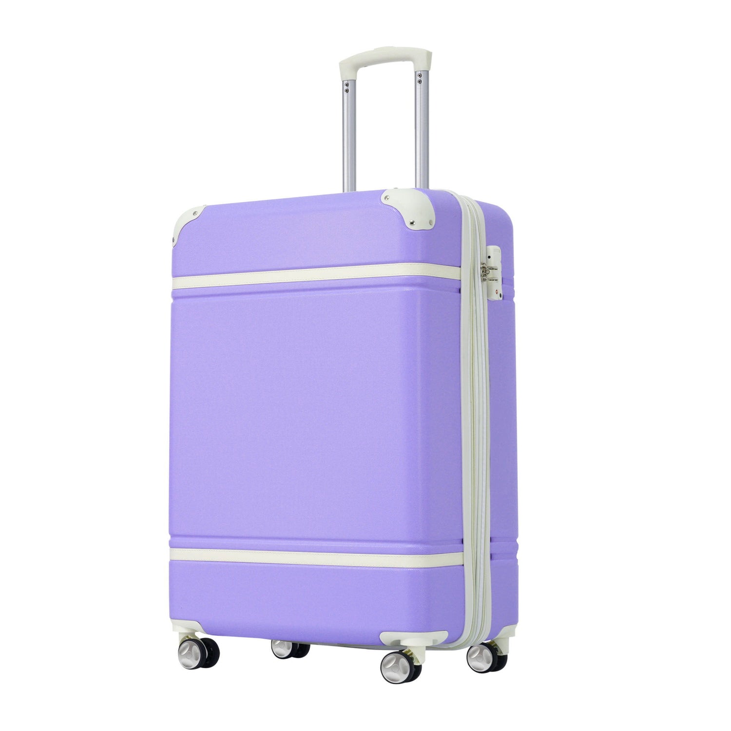 20&quot; Luggage 1 Piece With Tsa Lock, Lightweight Suitcase Spinner Wheels, Carry On Vintage Luggage