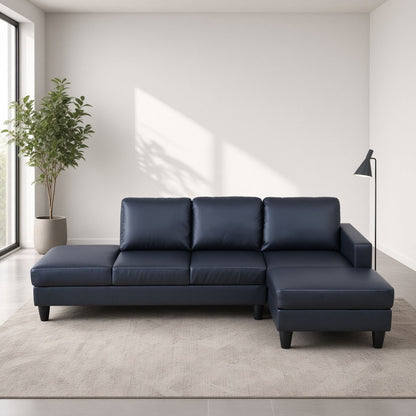 L - Shaped Sectional Sofa With Chaise &amp; Ottoman