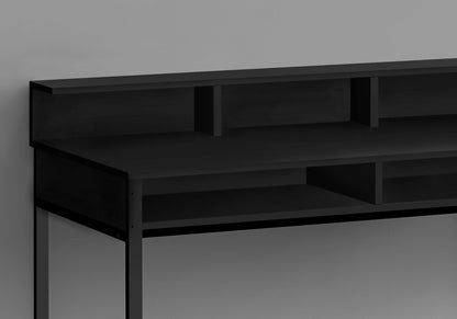 Computer Desk For Home Office, Standing, Storage Shelves, Laptop, Contemporary &amp; Modern