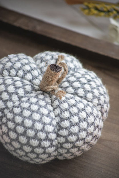 Knite Pumpkin Ornament Decor For Holiday Harvest Festival Fall Festival &amp; Thanksgiving