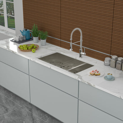 Modern Double Bowl Undermount Sink Design With 10&quot; Deep Basins