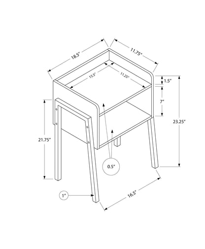 Accent Table, Side Contemporary &amp; Modern Design