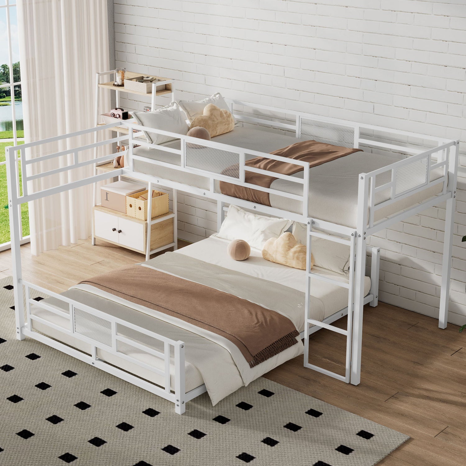 L-Shaped Bunk Bed &amp; Safety Guaranteed