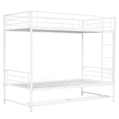 Metal Bunk Bed &amp; Shelf And Guardrails
