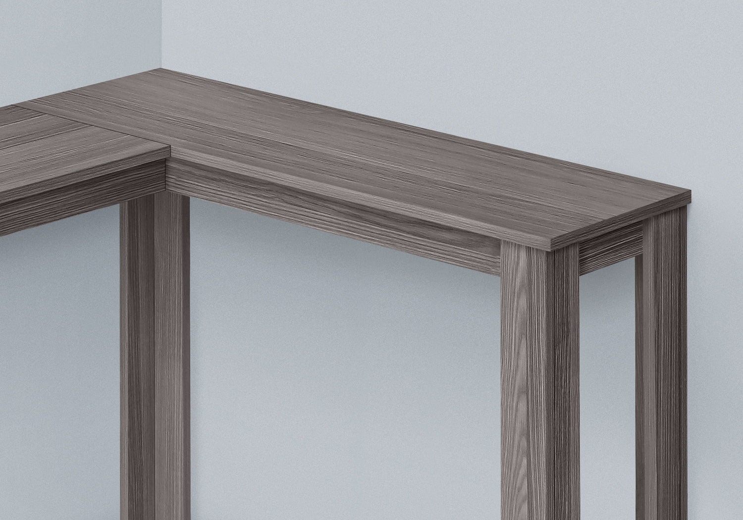 Corner Accent Console Table For Entryway, Unique Design Contemporary &amp; Modern