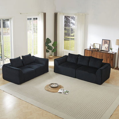 Minimalist Set With Curved Lines &amp; Gently Sloped Backrest