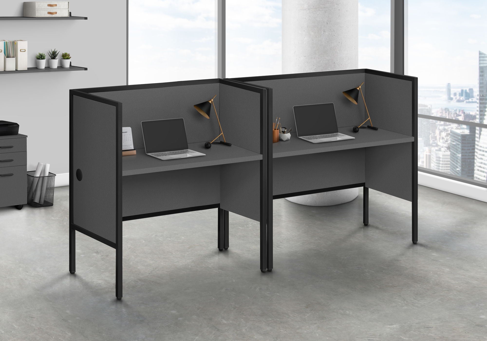 Office Cubicle, Desk, Commercial Grade, Contemporary &amp; Modern