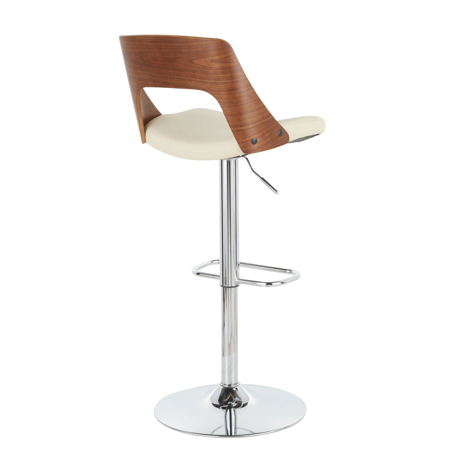Valencia - Mid Century Modern Adjustable Barstool &amp; Swivel