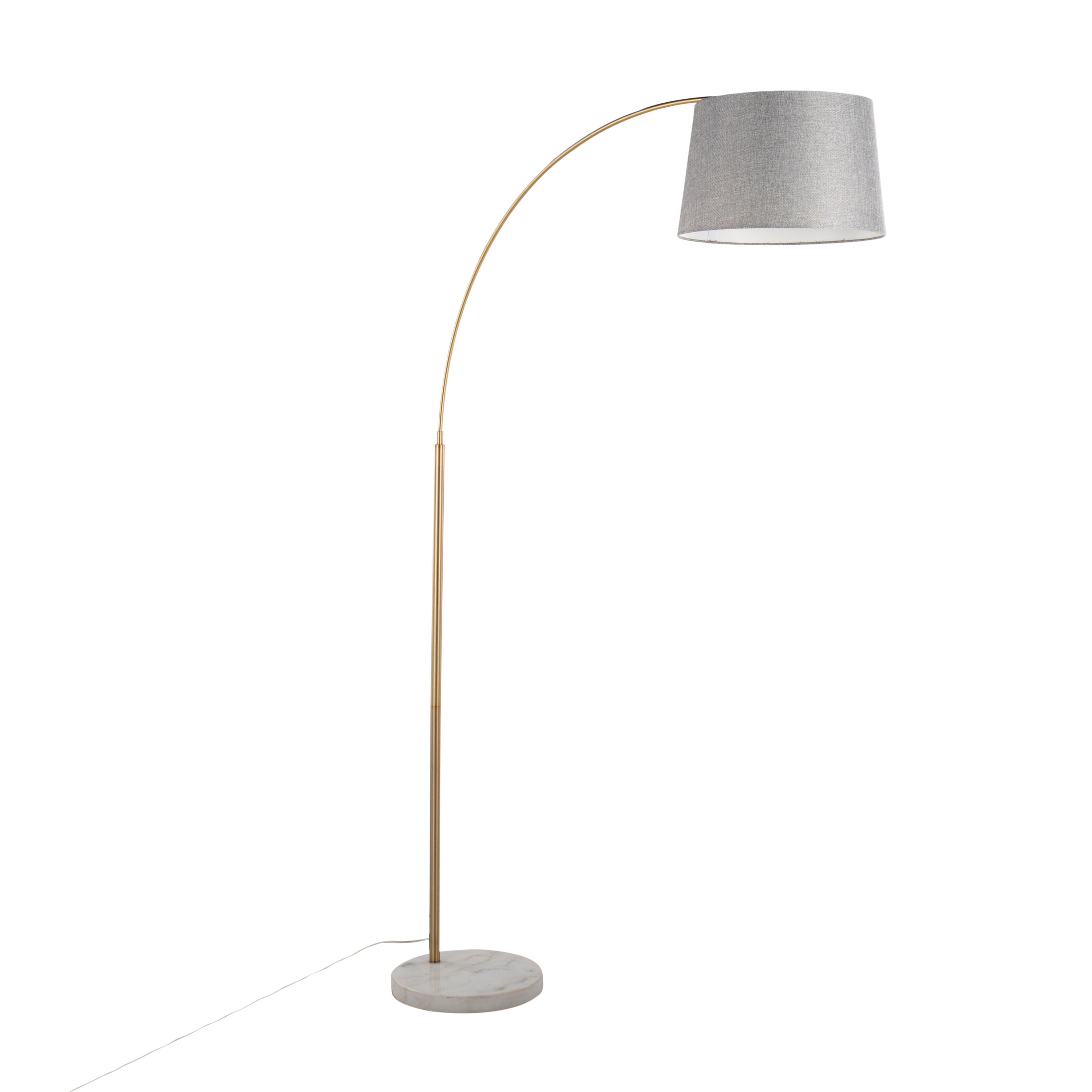 March - Contemporary Floor Lamp &amp; Elegant Finish
