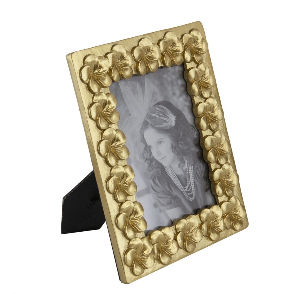 Vintage Photo Frame &amp; Flower Design