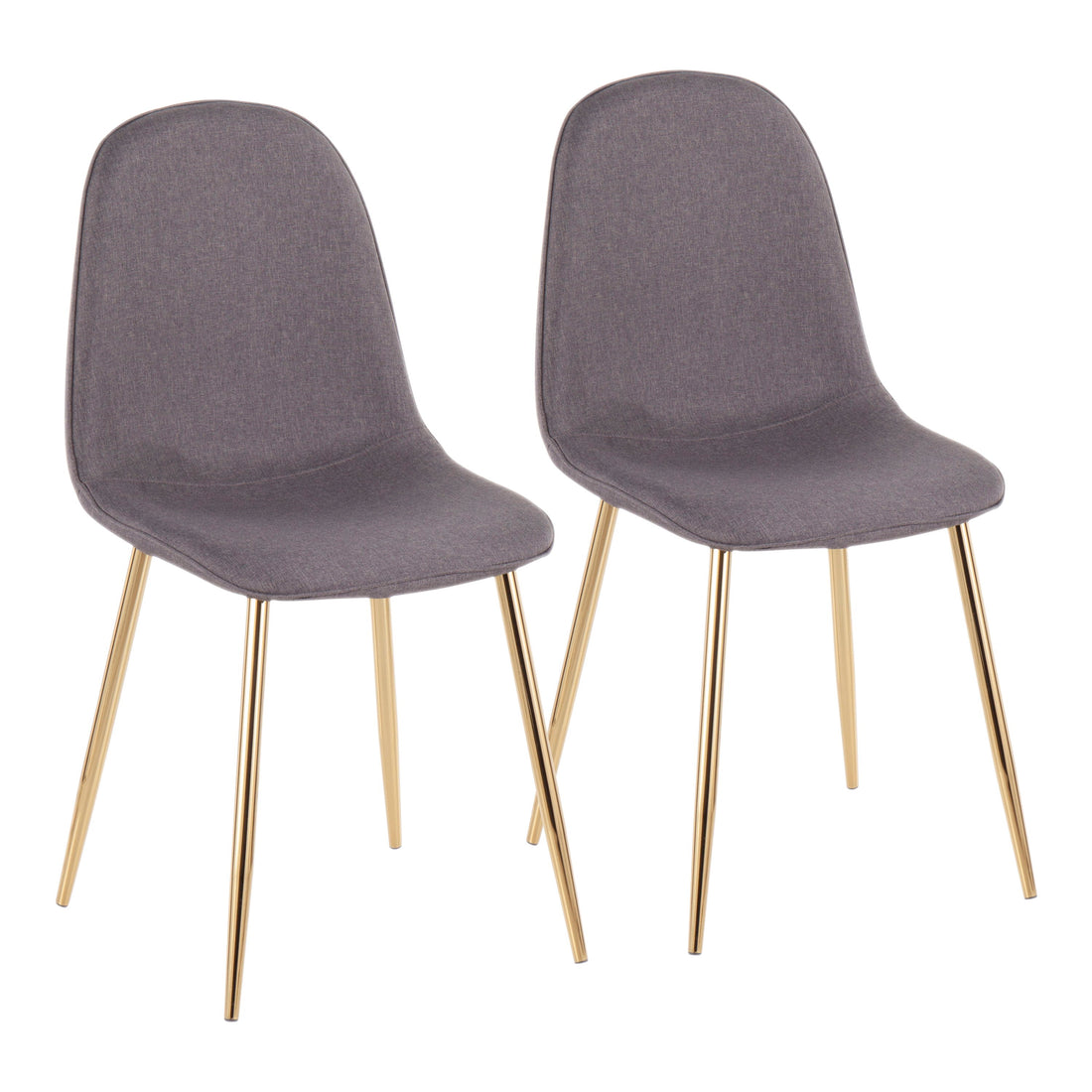 Pebble - Contemporary &amp; Modern Design Chair (Set of 2)